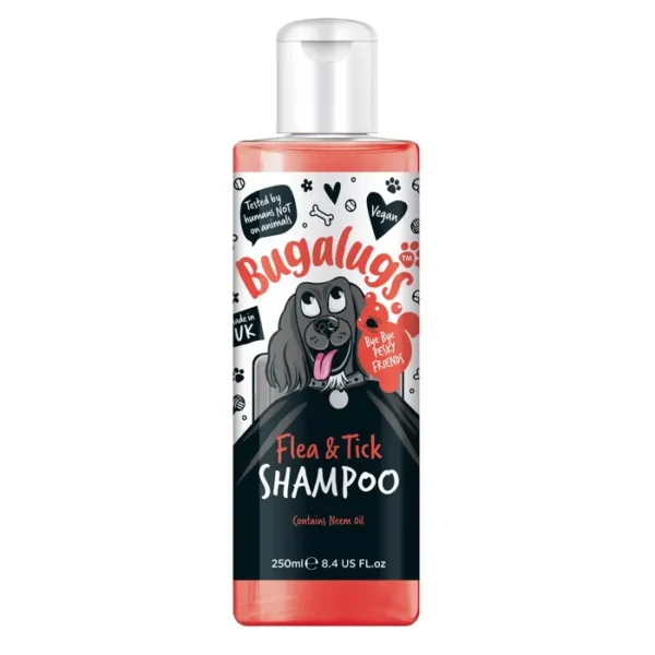 Bugalugs šampon Flea & Tick (za bolhe in klope)
