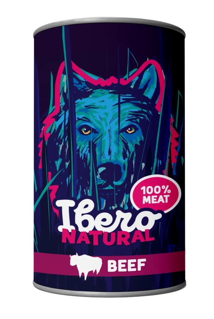 Ibero NATURAL GOVEDINA mokra hrana – adult 400g